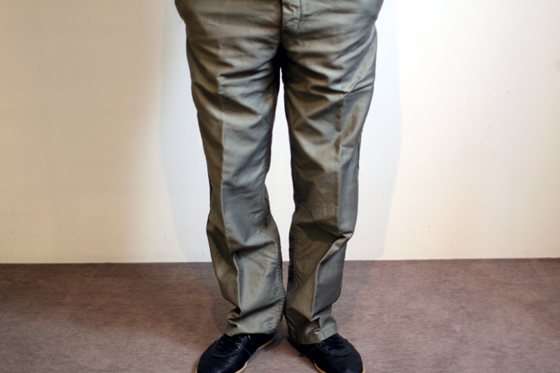 60's French Moleskin pants SAGE color [ DeadStock ]