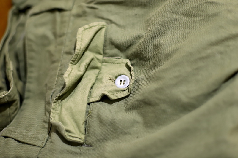 French ARMY M47 pants [ DeadStock ] Metal Button