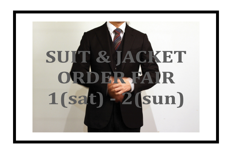 Suit & Jacket order fair [ CANDIDUM ]