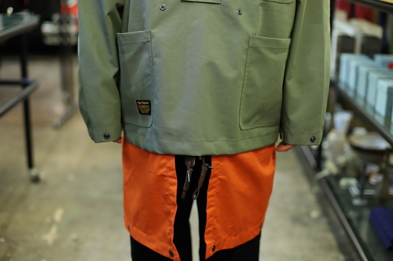 THE BARROW MILITARY SMOCK [ Nigel Cabourn + ELEMENT ]