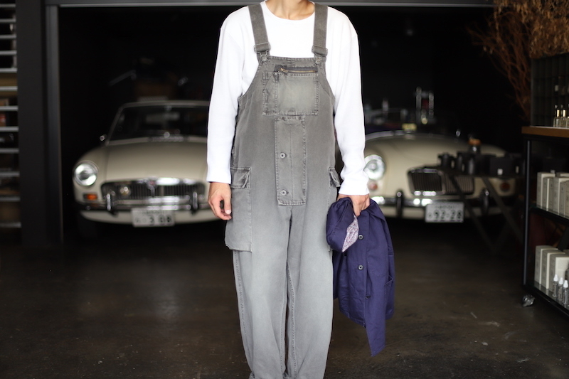 LYBRO NAVAL DUNGAREE CANVAS [ Nigel Cabourn ] | JOURNAL | spares