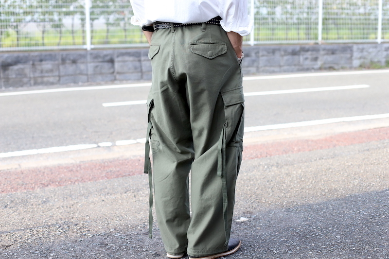 【ナイジェル・ケーボン】ARMY CARGO PANT裾幅270