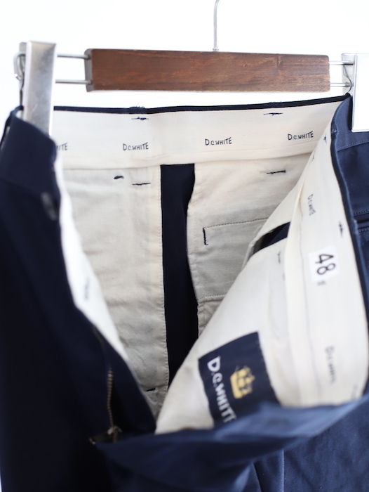 D.C.WHITE Ultimate Collection ] WEST POINT OFFICER TROUSERS NAVY 