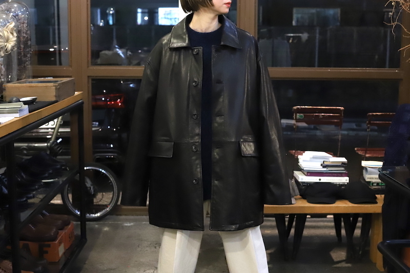 LEATHER COAT [ stein ] | JOURNAL | spares