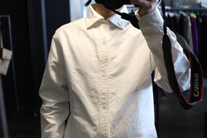 BRITISH OFFICERS WHITE SHIRT [ Nigel Cabourn ] | JOURNAL | spares