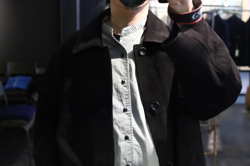 ジャケット・アウター ssstein Cow Suede Car Jacket SSSTEIN 25AW 